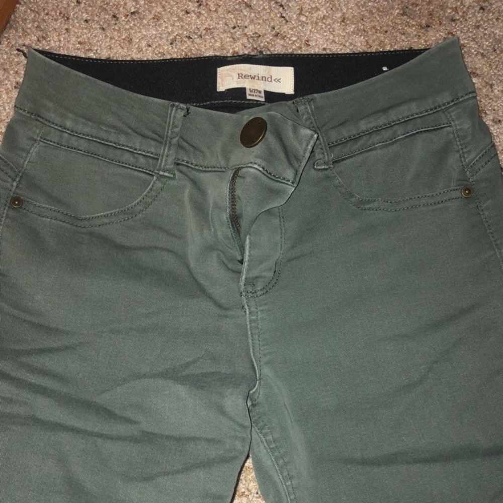 army green jeans